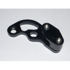Black cable clamp